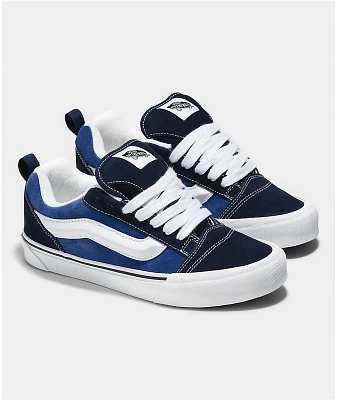 Vans Knu Skool Navy Blue Skate Shoes