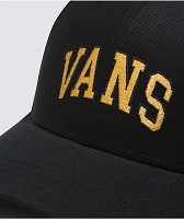 Vans Logo Black Snapback Hat