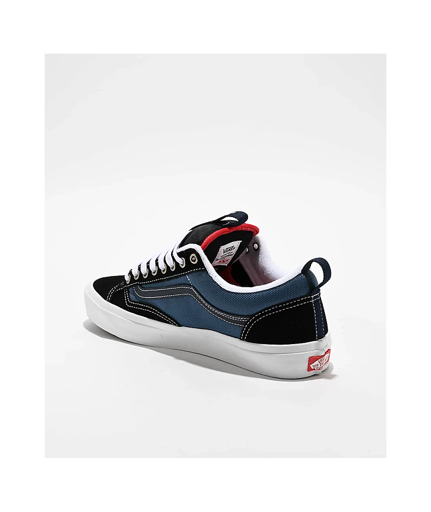 Vans Old Skool 36+ Black & Stv Navy Skate Shoes