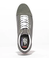 Vans Old Skool Pewter & White Skate Shoes