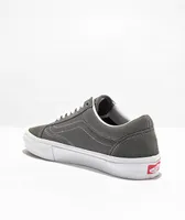 Vans Old Skool Pewter & White Skate Shoes