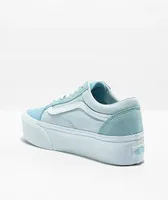 Vans Old Skool Stackform Blue Platform Shoes