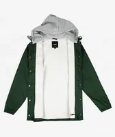 Vans Riley Green Hooded Coaches Jacket