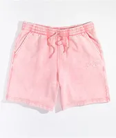 Vans Rose Mineral Wash Sweat Shorts