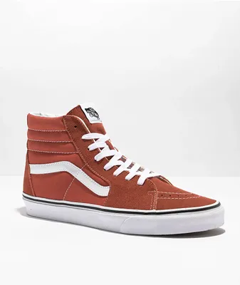 Vans Sk8-Hi Color Theory Burnt Ochre Skate Shoes