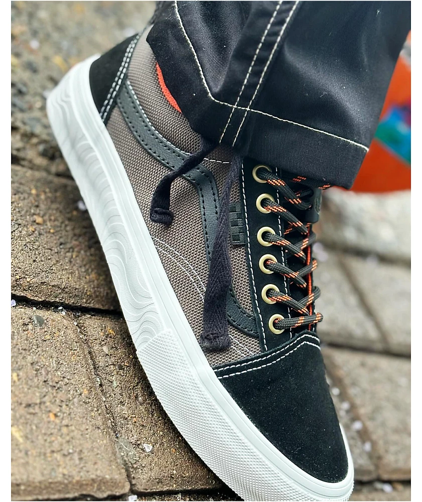 Vans Skate x Spitfire Old Skool Black & Flame Skate Shoes