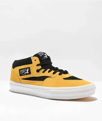 Vans x Bruce Lee Half Cab Bruce Lee Black & Yellow Skate Shoes