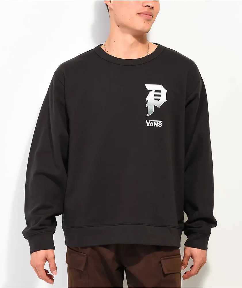 Vans x Primitive Chrome Black Crewneck Sweatshirt