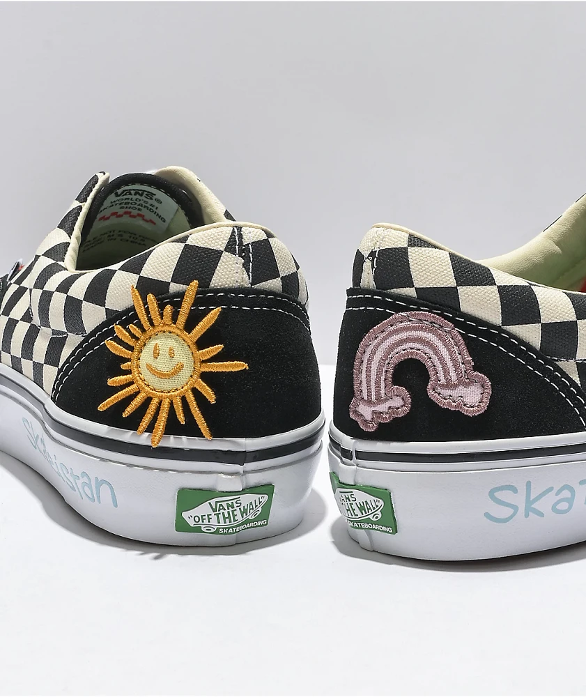 Vans x Skateistan Skate Era Checkerboard Skate Shoes