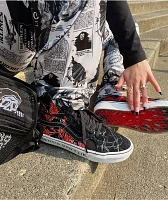 Vans x Stranger Things Sk8-Hi Reissue Black & Red Skate Shoes
