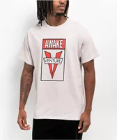 Venture Awake Ice Grey T-Shirt