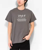 Vitriol Blaze Off Charcoal T-Shirt