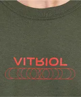 Vitriol Decoding Army Green T-Shirt