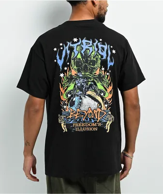 Vitriol Freedoms Illusion Black T-Shirt