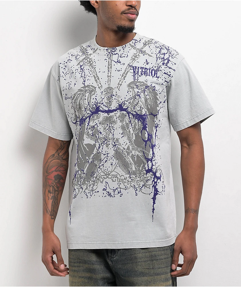 Vitriol Set Free Grey T-Shirt