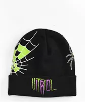 Vitriol Sludge Spider Black Beanie