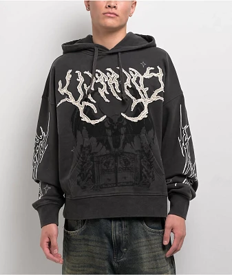 Vitriol Thunder Black Wash Hoodie