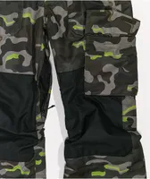 Volcom Barkley Camo 10K Bib Snowboard Pants Kids
