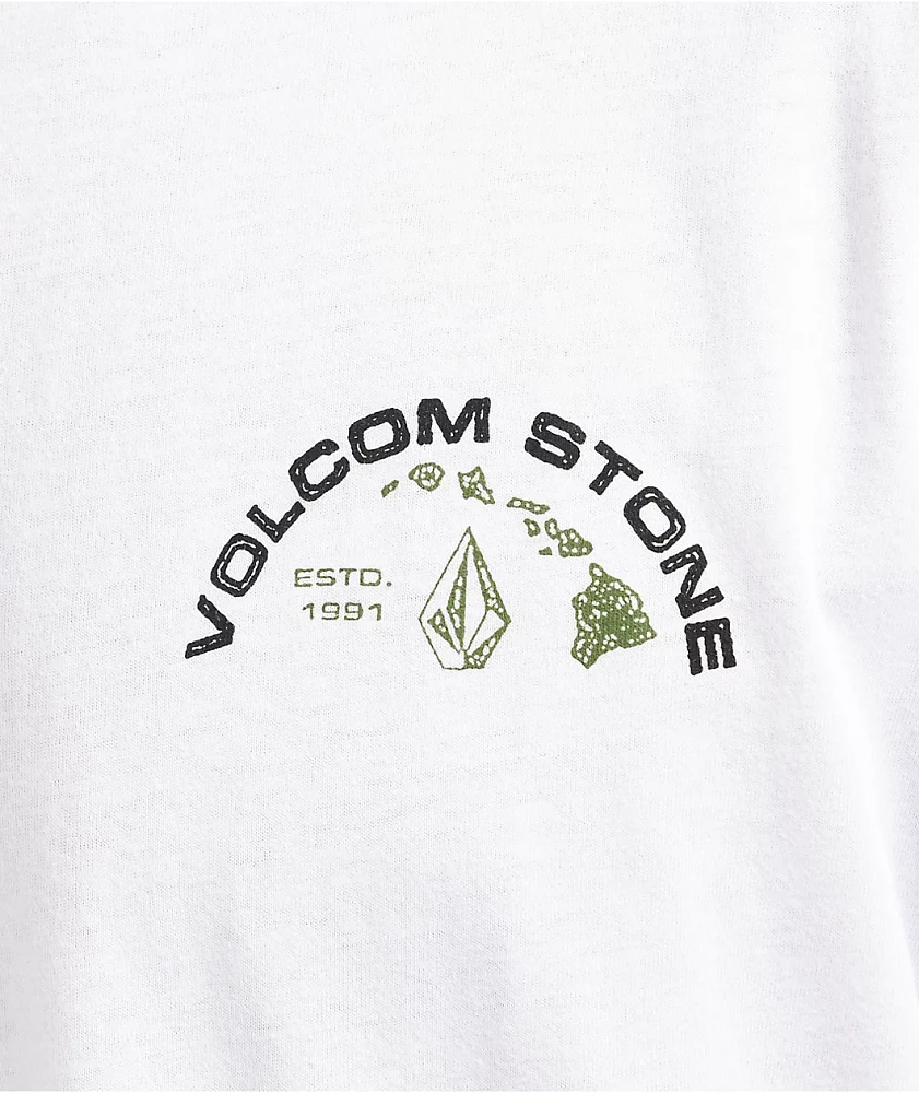 Volcom Hi Big Island White T-Shirt
