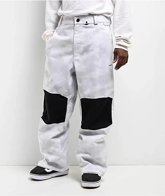 Volcom Snow Billow White Camo 10k Snowboard Pants