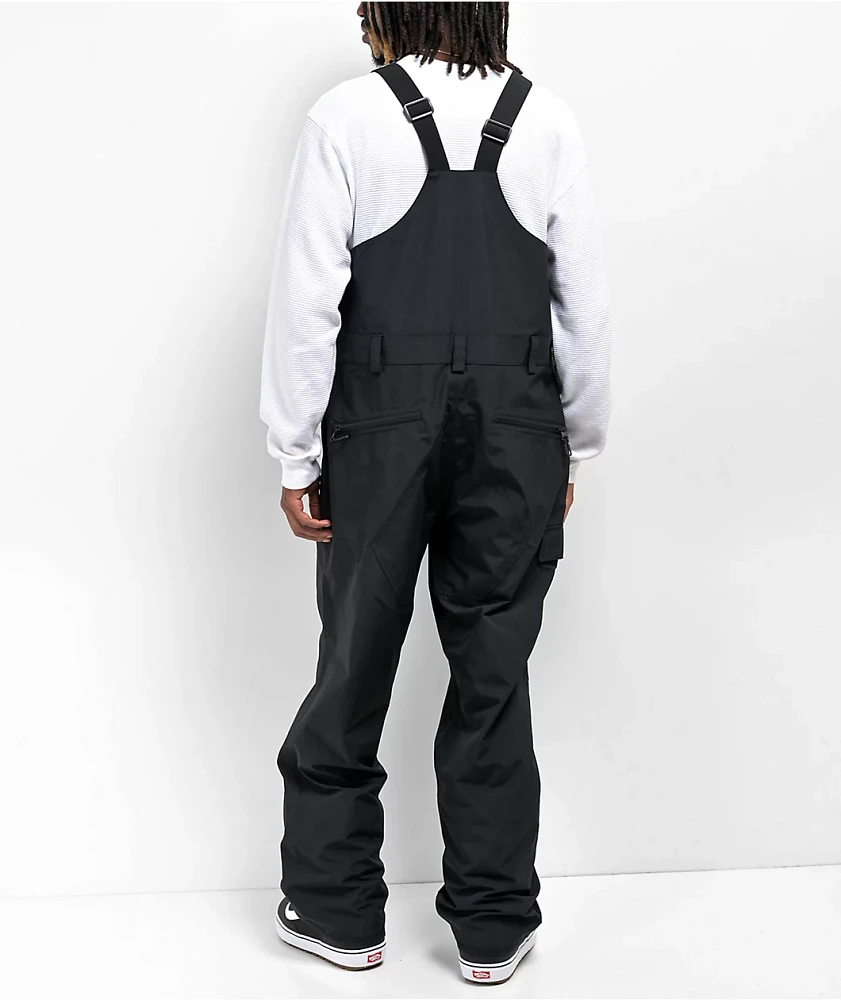 Volcom V. Co Sparta Black 10K Snowboard Bib Pants