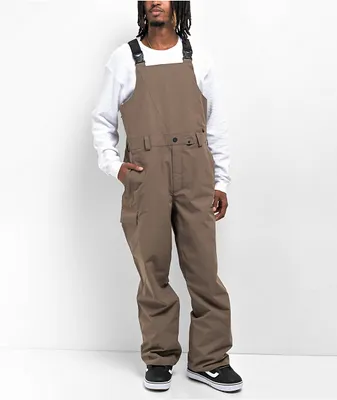 Volcom V. Co Sparta Teak 10K Snowboard Bib Pants