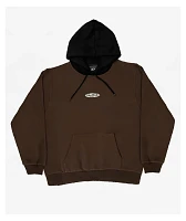WKND Fishbone Emblem Brown & Black Hoodie
