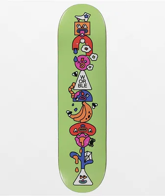 WORBLE Fun House 8.0" Skateboard Deck