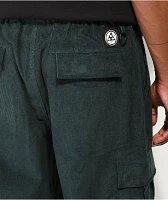 Welcome Chamber Green Corduroy Elastic Waist Pants