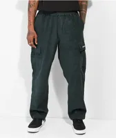 Welcome Chamber Green Corduroy Elastic Waist Pants