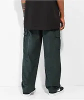 Welcome Chamber Green Corduroy Elastic Waist Pants