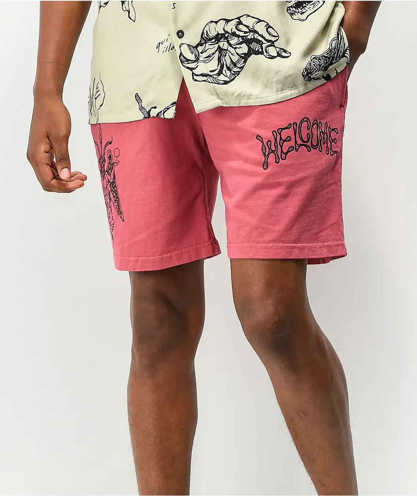 Welcome Excess Mauve Shorts