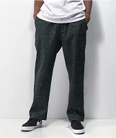 Welcome Fauna Green & Black Elastic Waist Pants