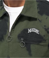 Welcome Inkblot Green Canvas Jacket