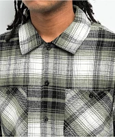 Welcome Lair Green 2fer Button Up Long Sleeve Shirt