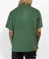 Welcome Recess Olive Corduroy Button Up Shirt
