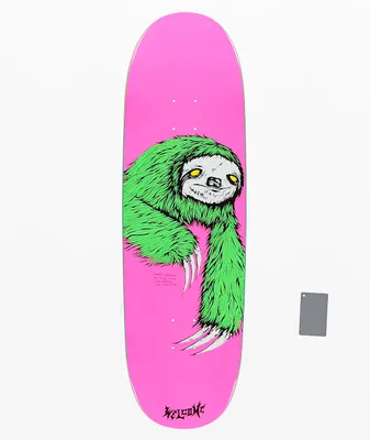 Welcome Sloth On Boline 2.0 9.5" Skateboard Deck