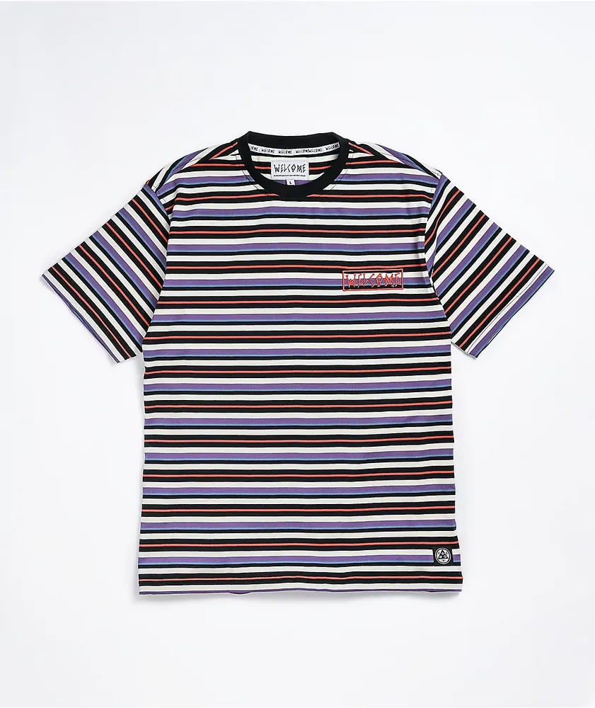 Welcome Surf Stripe Space T-Shirt