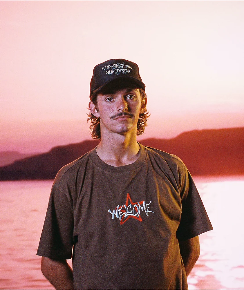 Welcome Vega Brown T-Shirt