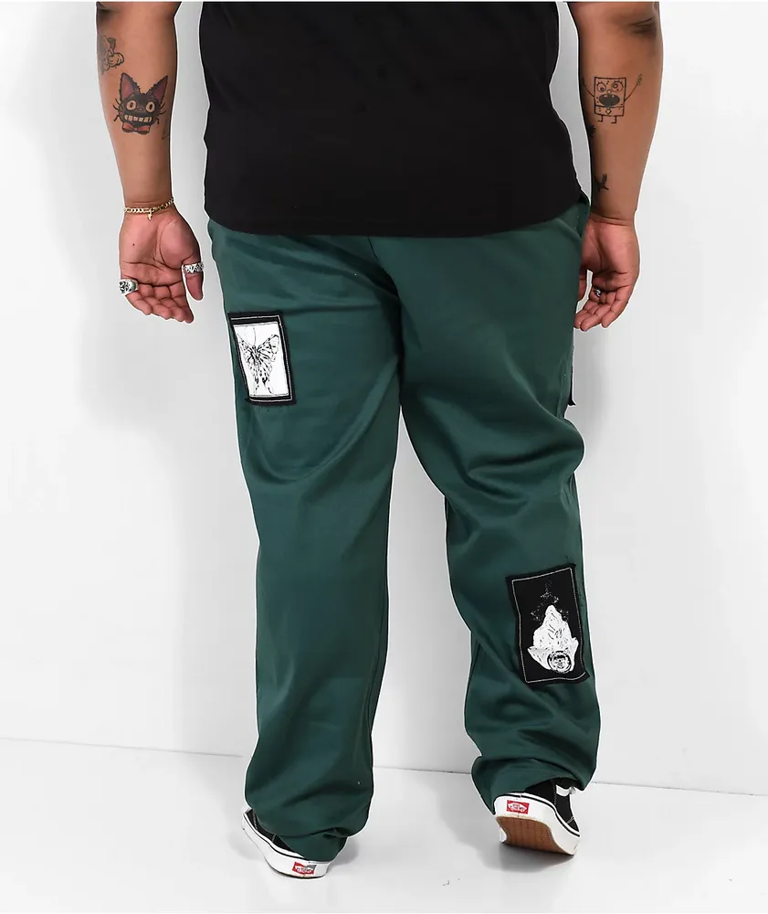 Welcome Volume Green Elastic Waist Pants