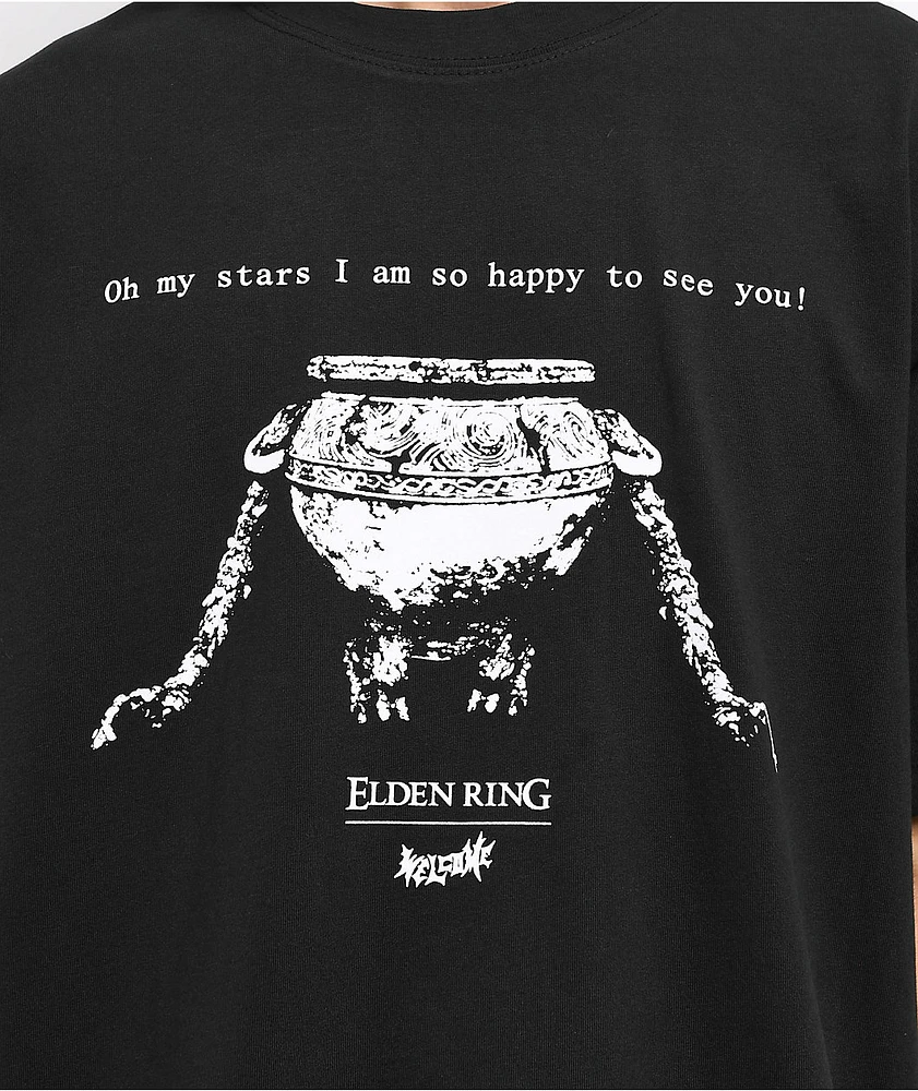 Welcome x Elden Ring Alexander Black T-Shirt