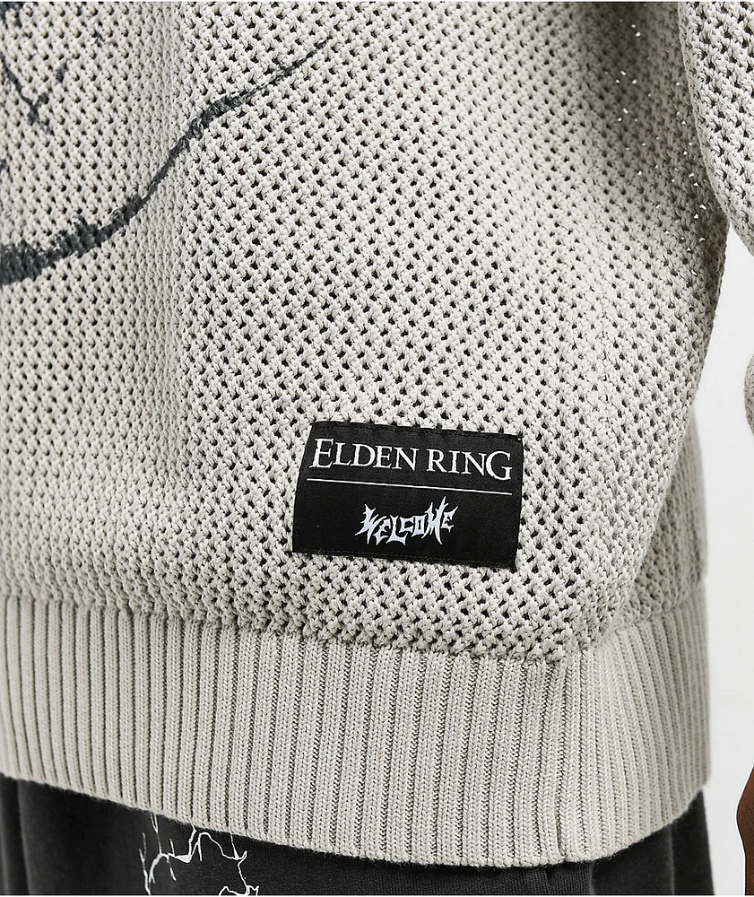Welcome x Elden Ring Rune Natural Crotchet Sweater