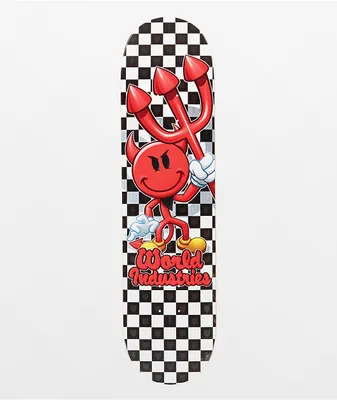 World Industries Checkered Devilman 8.0" Skateboard Deck