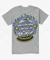 XPLR Currently Fighting Demons Crystal Ball Ash T-Shirt
