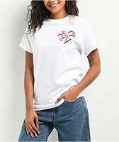XPLR Haunted Heart White T-Shirt