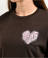 XPLR Webheart Brown T-Shirt
