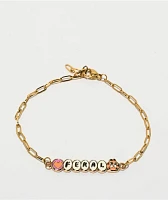 Yellow Owl Workshop Feral Gold Bracelet
