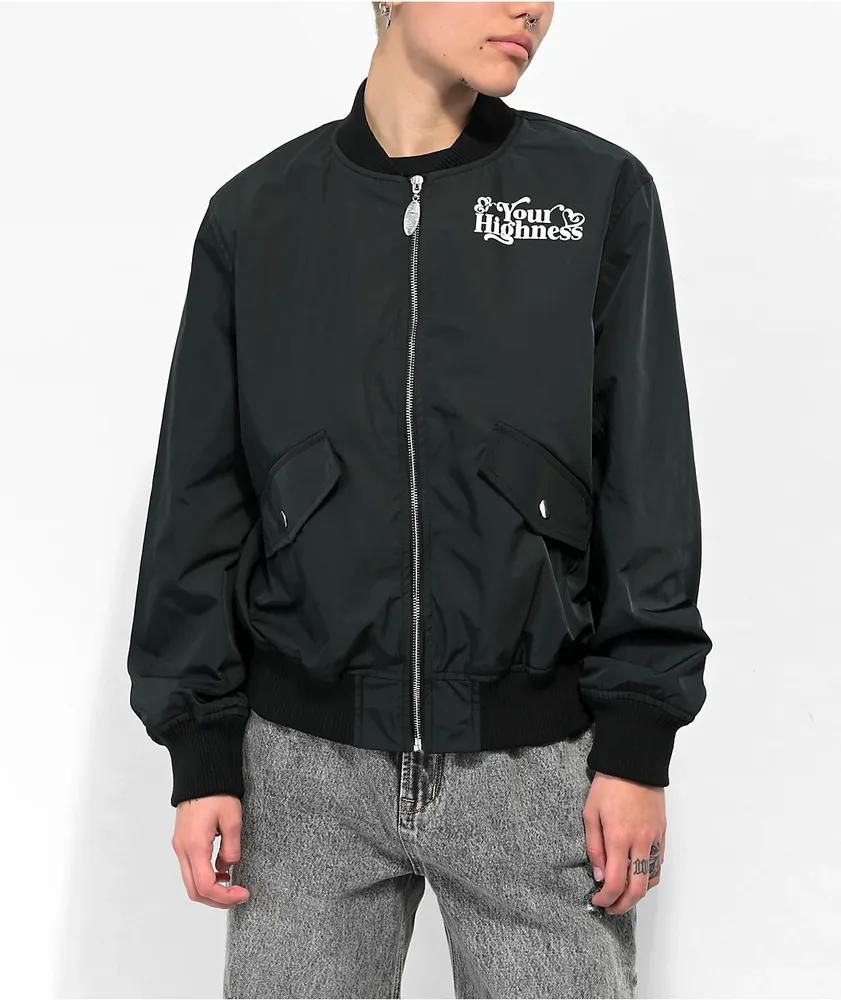 Your Highness Fairy Dream Black Bomber Jacket