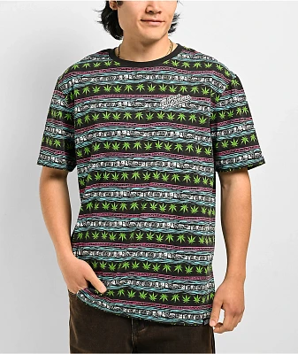 Your Highness Pipeline Stripe Knit T-Shirt