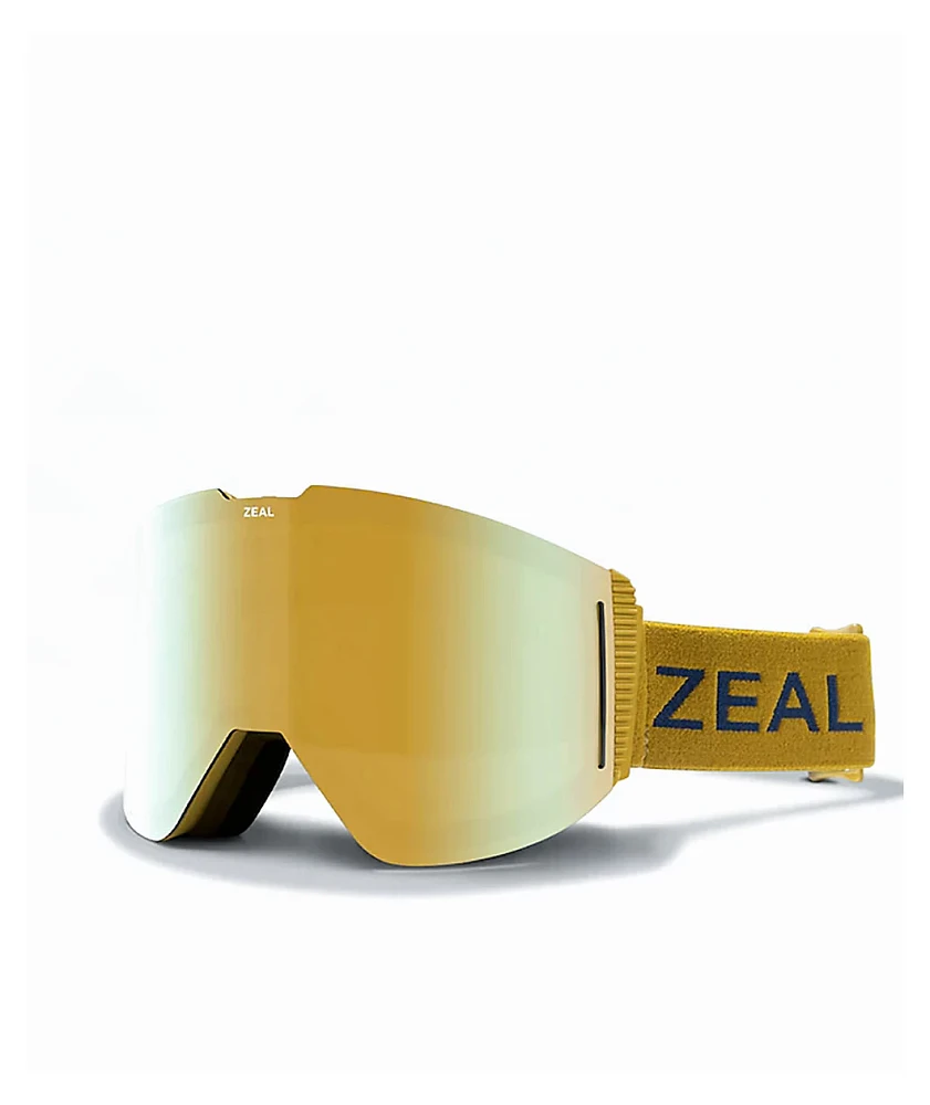 Zeal Lookout Roots & Alchemy Mirror Snowboard Goggles